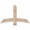 Ekena Millwork Bellingham Smooth Timber Gable Bracket, Douglas Fir, 48"W x 30"H x 1 1/2"D x 5 1/2"F, 15/12 Pitch GBW048X30X0206BEL00SDF - alternate 1